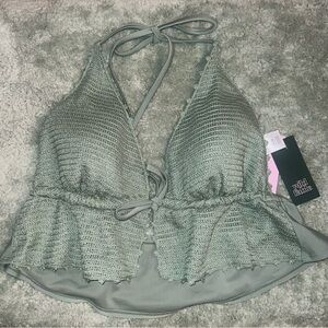 ⭐️NEW⭐️ NWT WILD FABLE Crochet Bikini Top